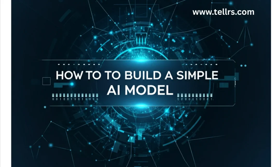 How to build a simple AI model