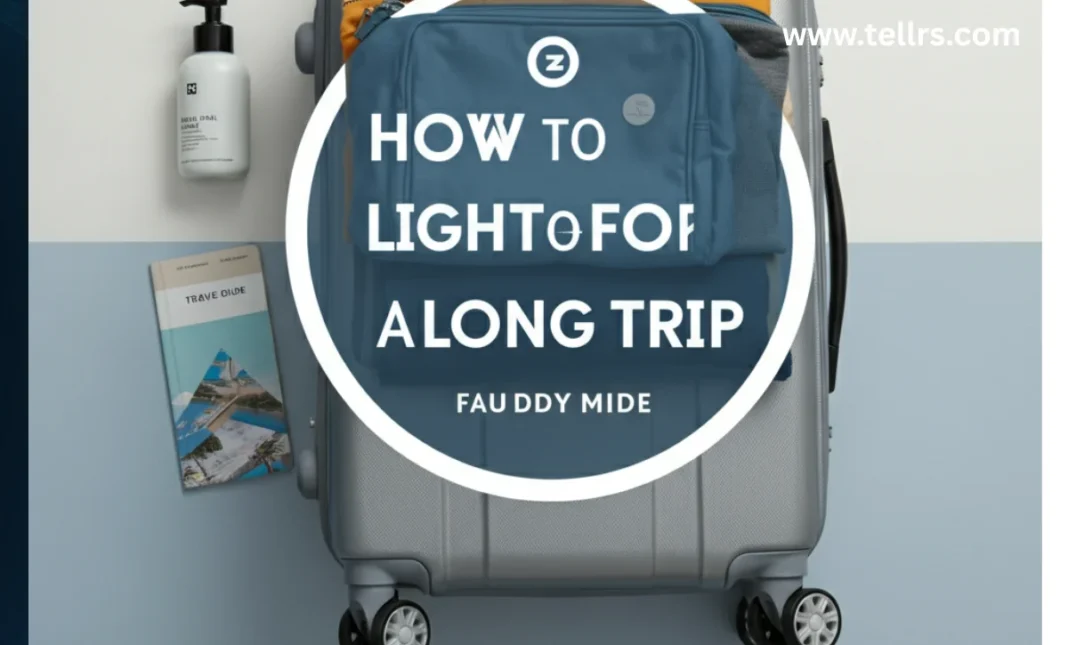 How to pack light for a long trip