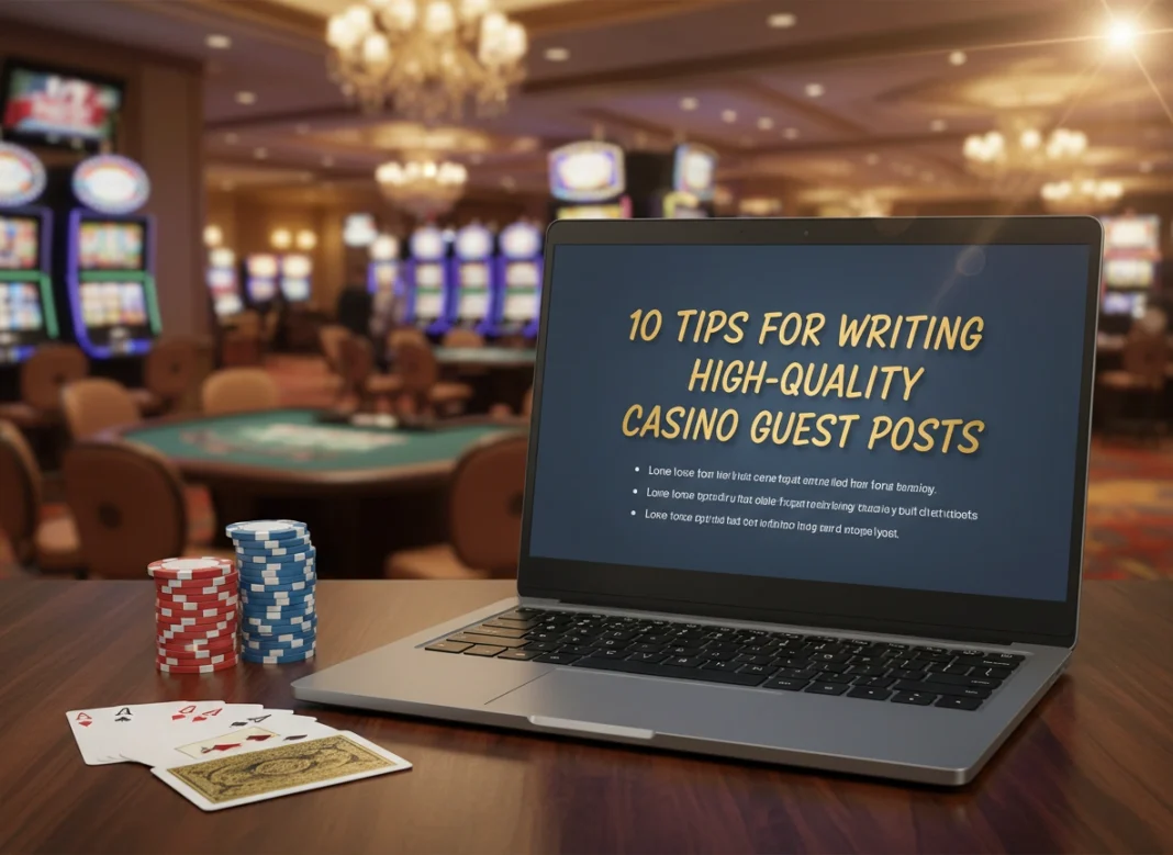10 Tips for Writing High-Quality Casino Guest Posts