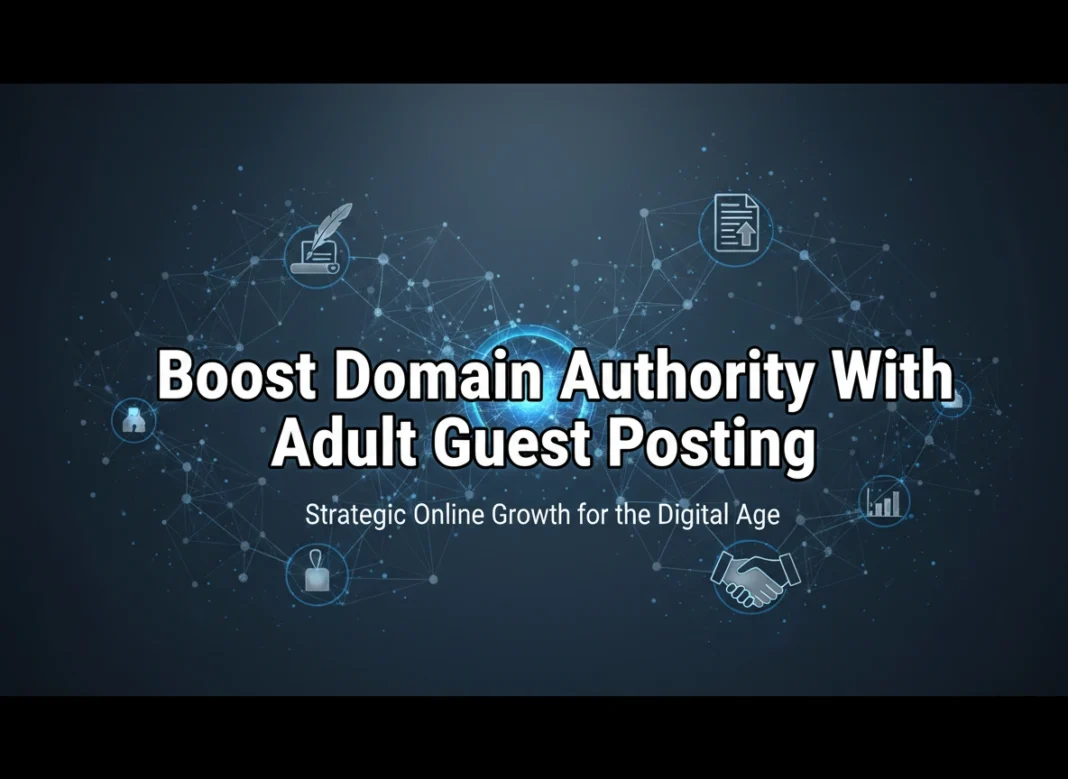 Boost Domain Authority With Adult Guest Posting