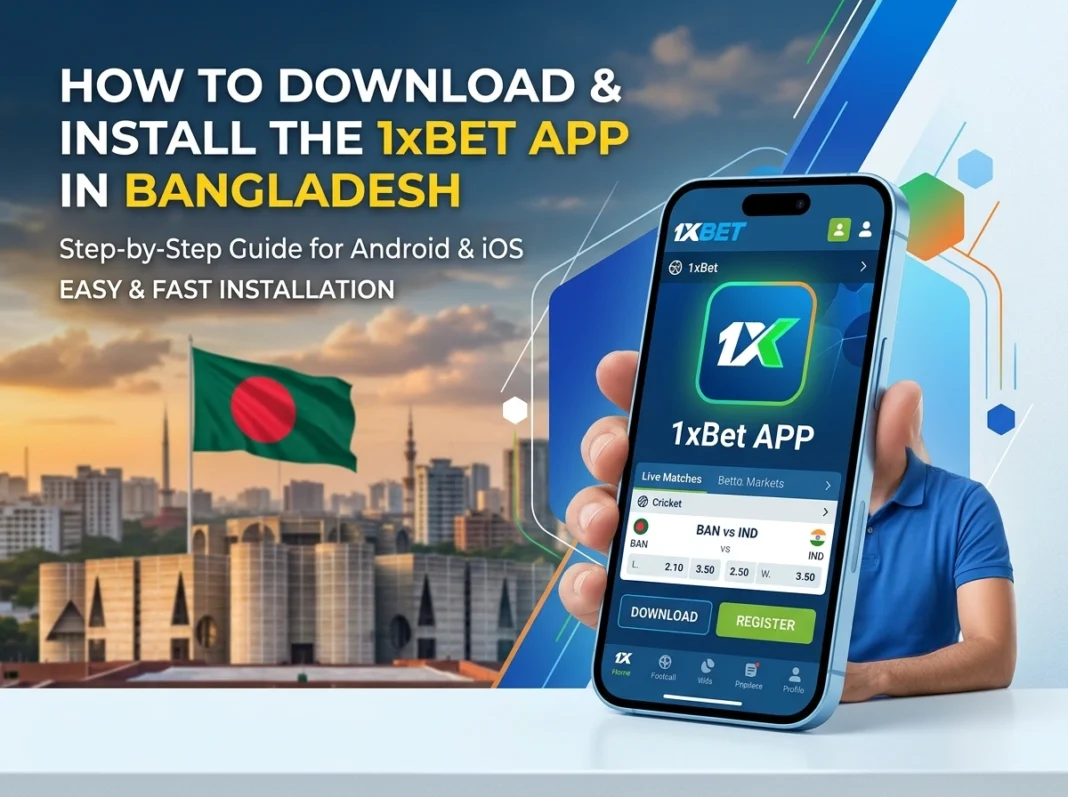 How to Download and Install the 1xBet App in Bangladesh